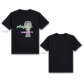 Basic T-Shirt Premium 100% COTTON 200 GSM
Front view of a Black streetwear tee. The design features a high-detail classical angel statue with soft highlights and deep shadows, creating a 3D effect. The statue is surrounded by bold, vibrant pink typography and gold accents, centered on a 11x10.5 inch print area. Only @ Tintahan-on-Thread