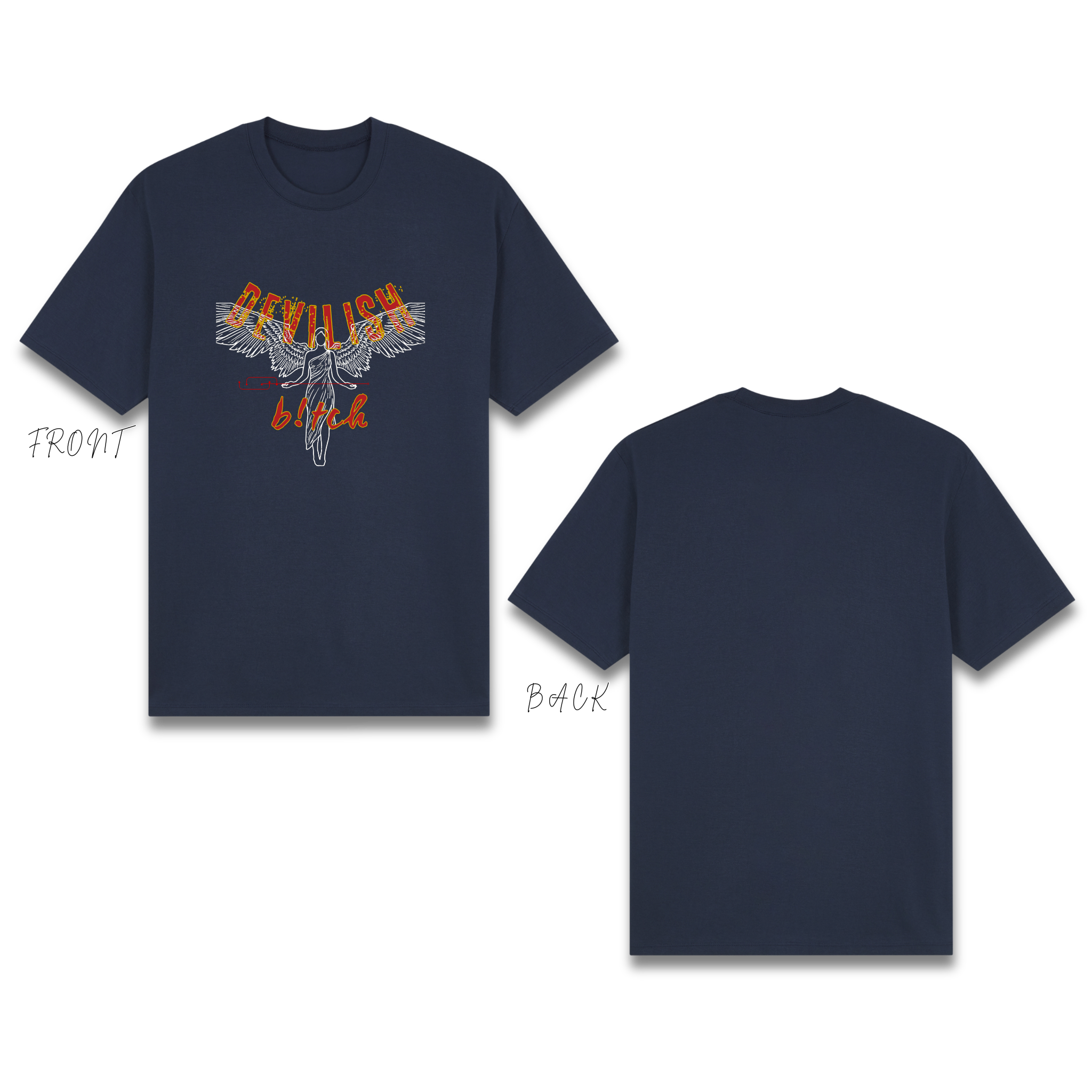 D3VILISH B!TCH (LINE ART)