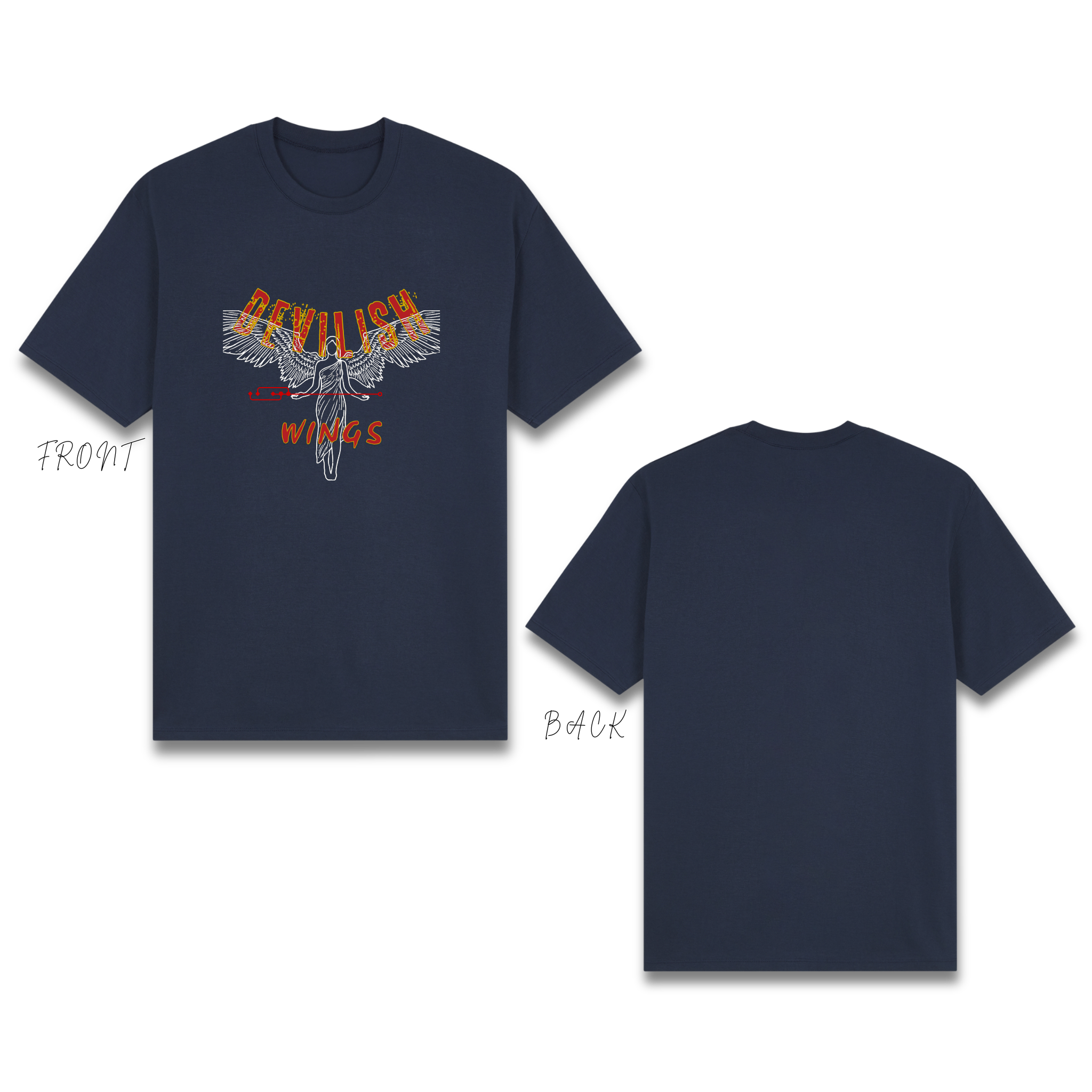 D3VILISH WINGS (LINE ART)