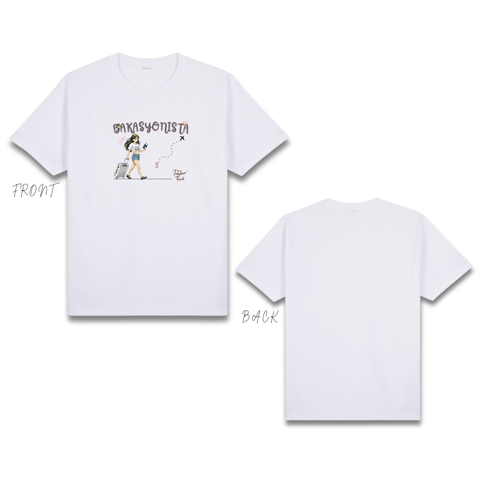 BAKASYONISTA (WHITE ONLY)