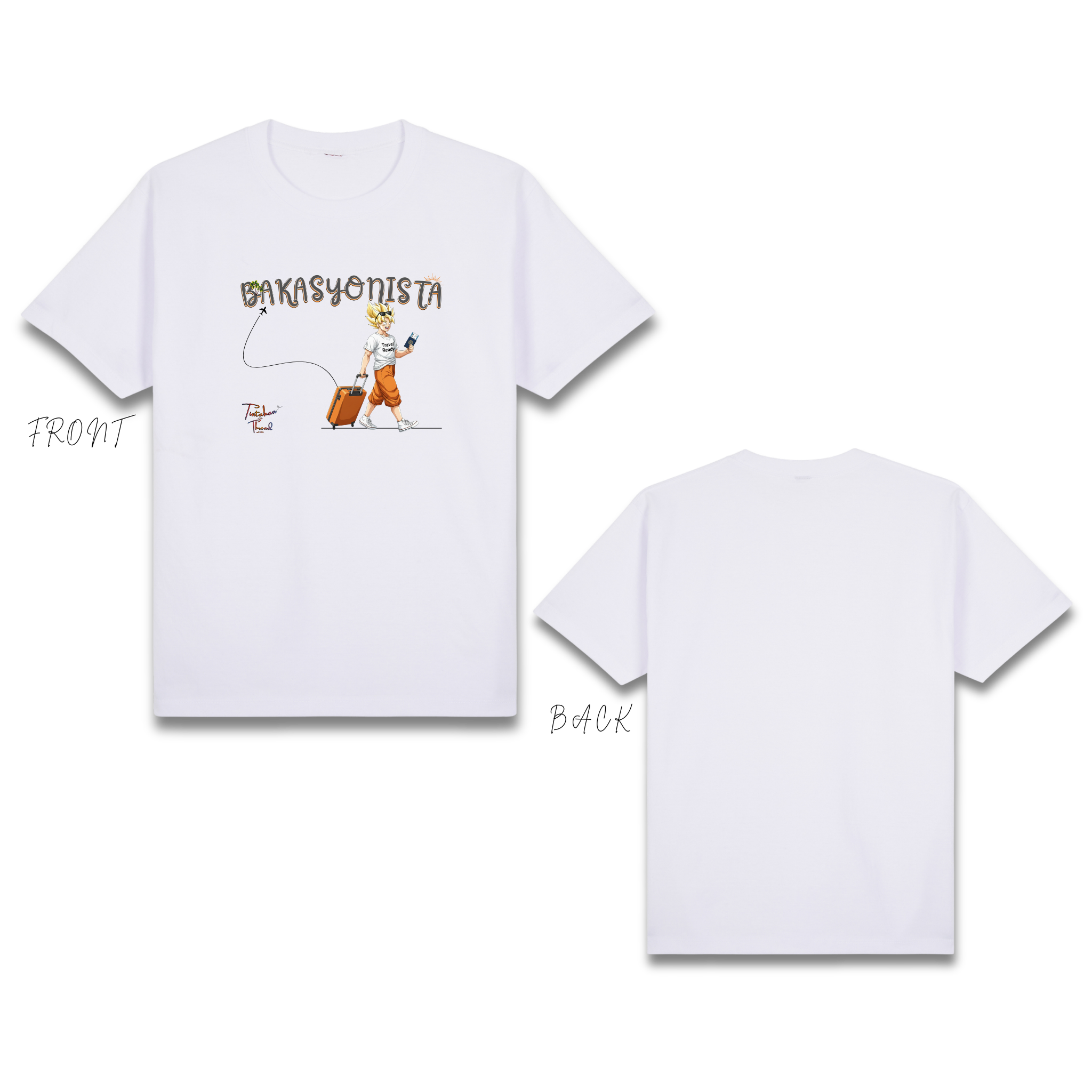 BAKASYONISTA (WHITE ONLY)