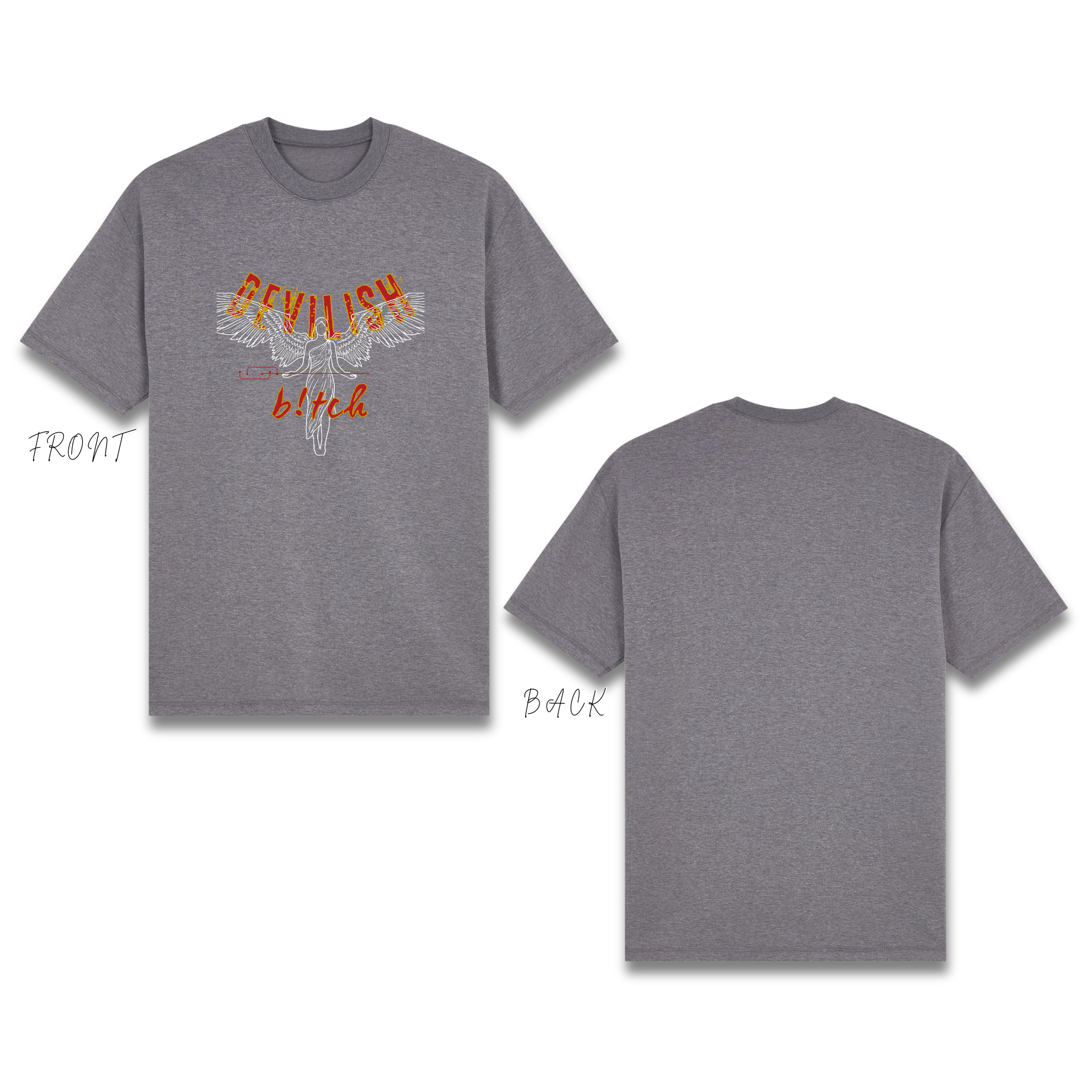 D3VILISH B!TCH (LINE ART)