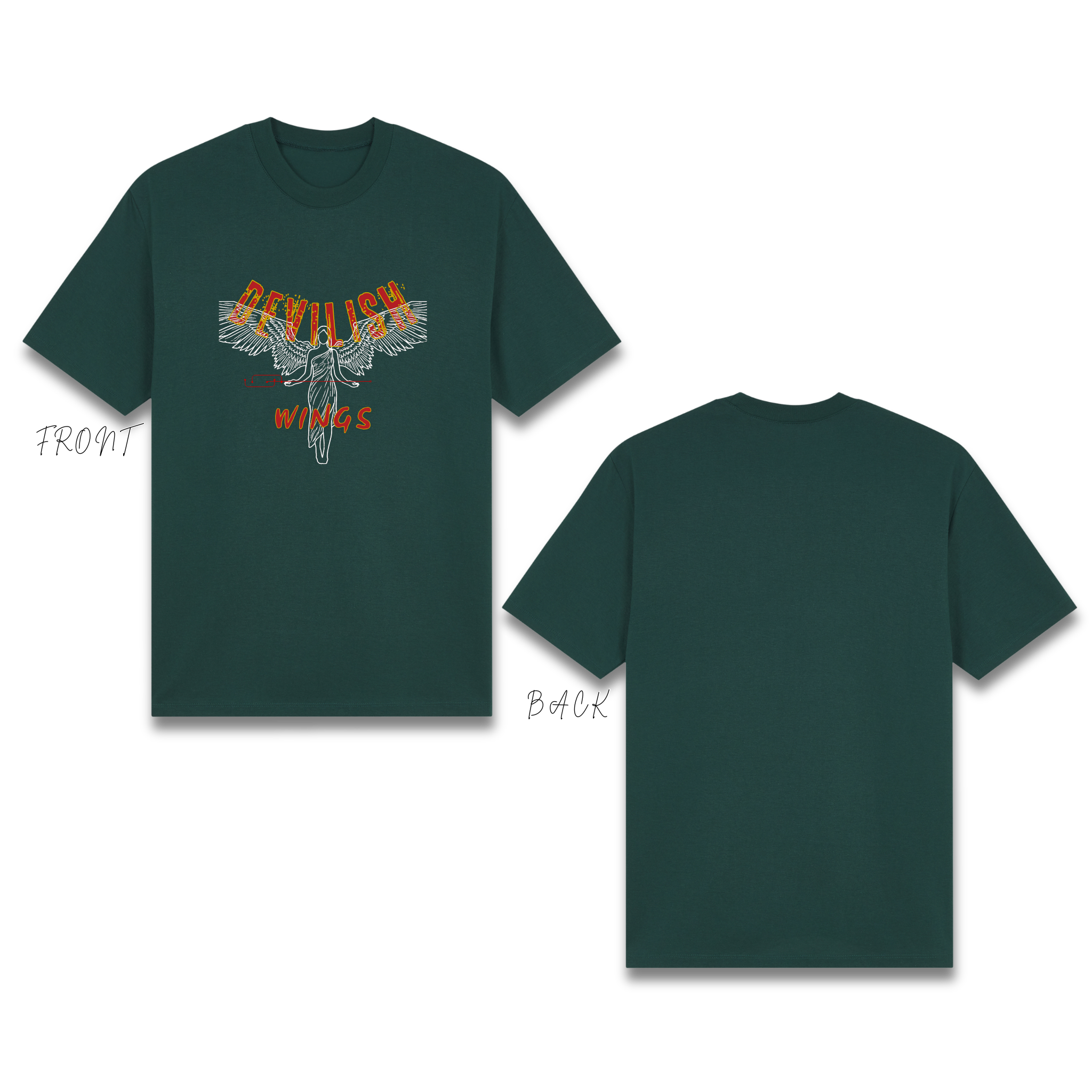 D3VILISH WINGS (LINE ART)