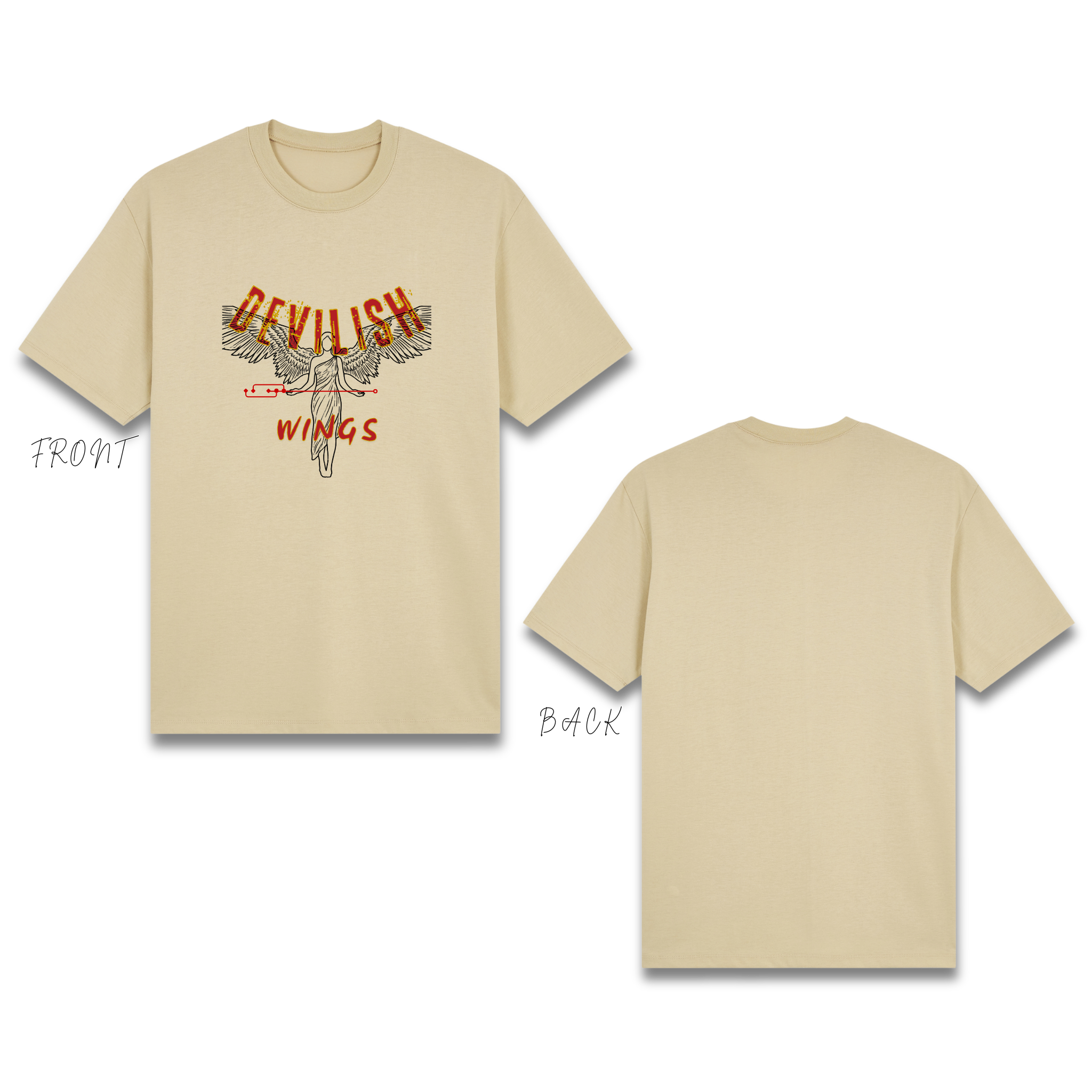 D3VILISH WINGS (LINE ART)