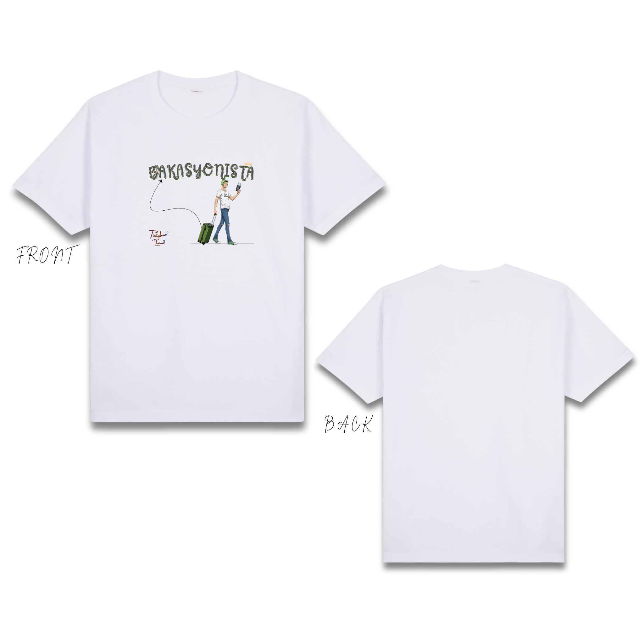 BAKASYONISTA (WHITE ONLY)